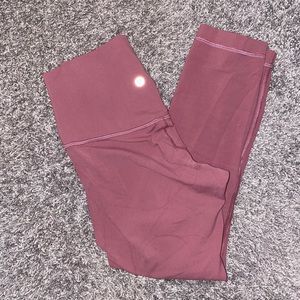 Lululemon align 23” dusty rose
